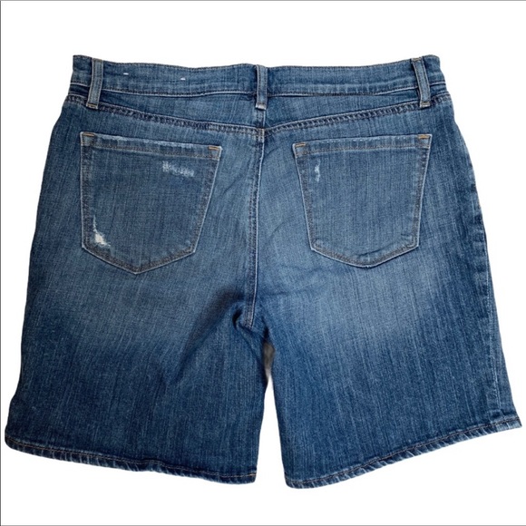 Ann Taylor Loft Denim Shorts Size 10 - Picture 2 of 3